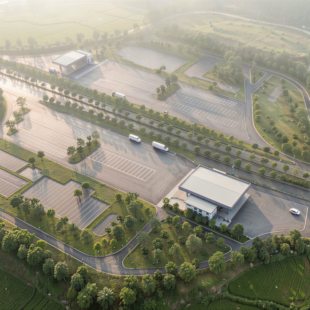 PVOIL REST STOP ON LAO CAI EXPRESSWAY